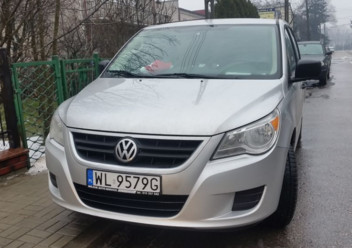 Belka tylna z mostem Volkswagen Routan